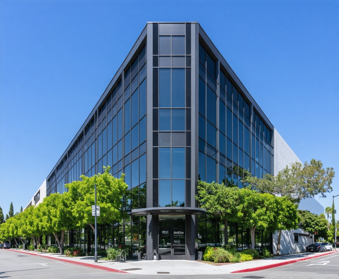 External view of the Kodirovanie Academy flagship campus in downtown Palo Alto, California